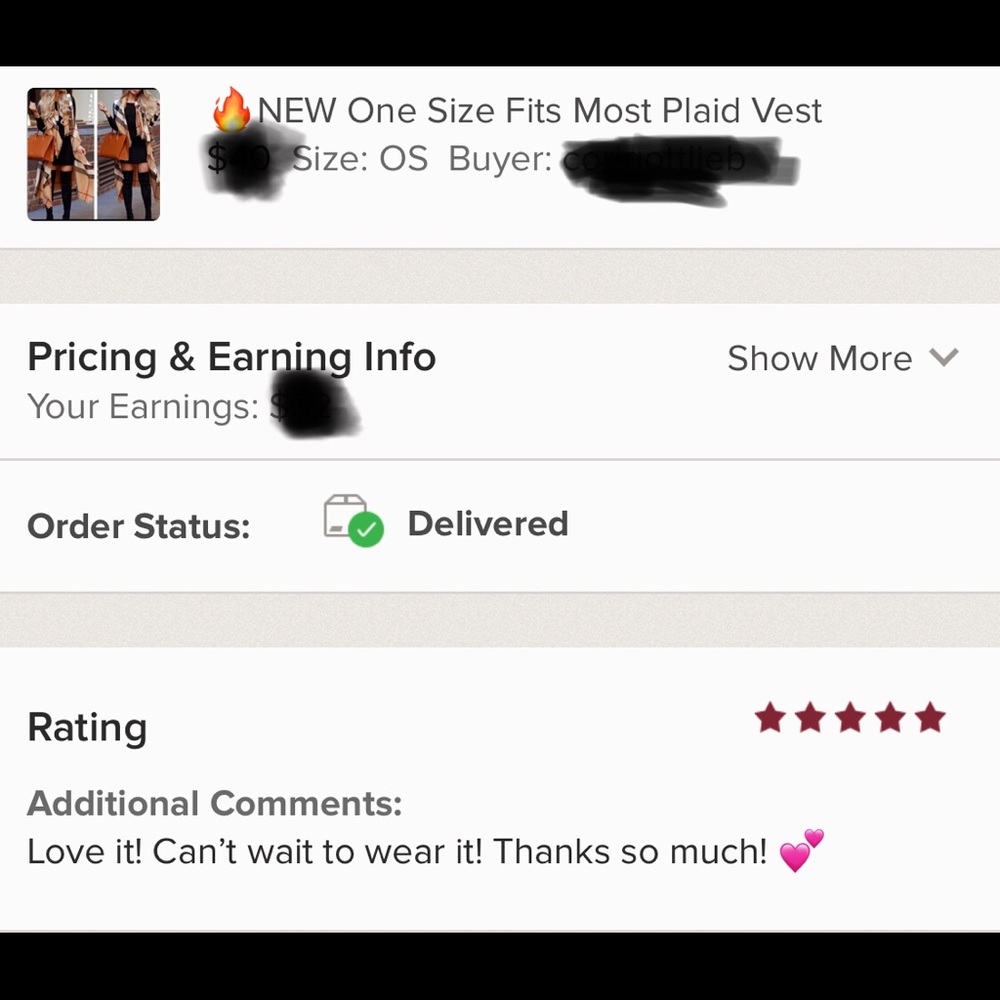 ONLY 1 LEFT🎉HOST PICK🎉5🌟Rated Long Plaid Vest - Picture 6 of 6